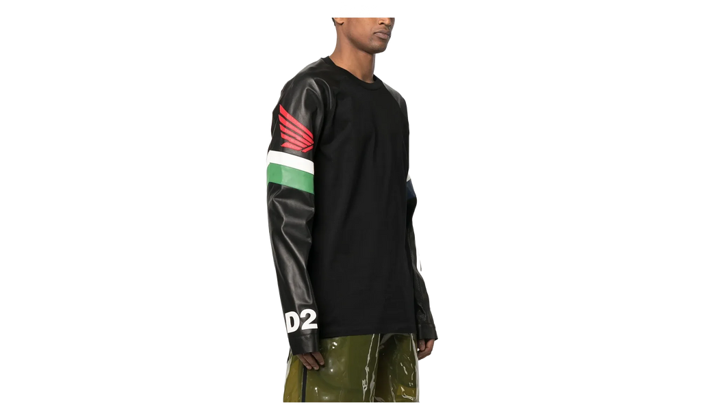 Honda Slouch Raglan Sweatshirt "Black" S71GD1237S23009900