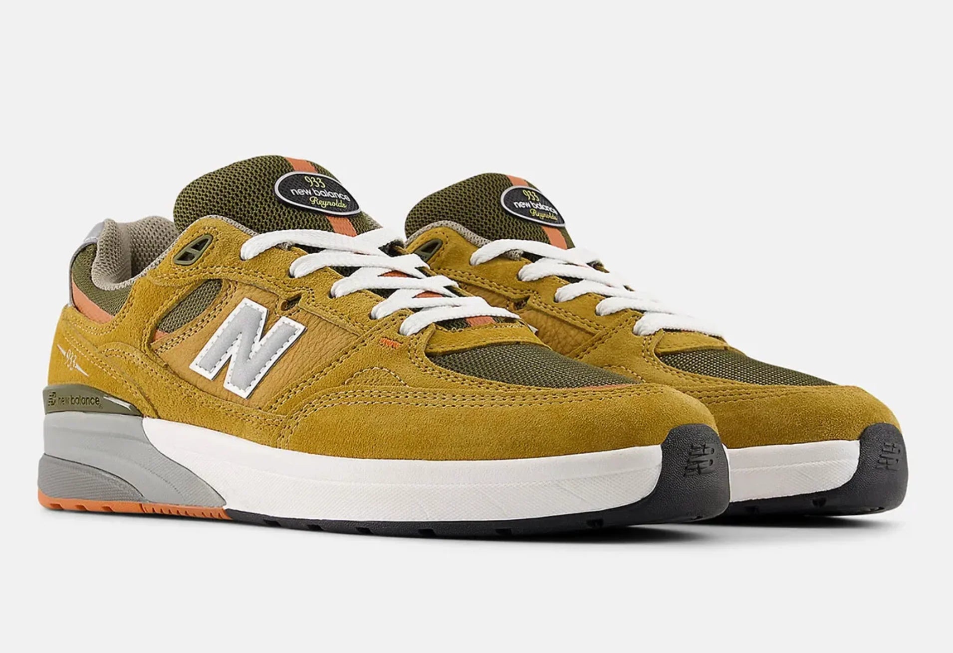 New Balance Andrew Reynolds 933 Wheat Silver Olive