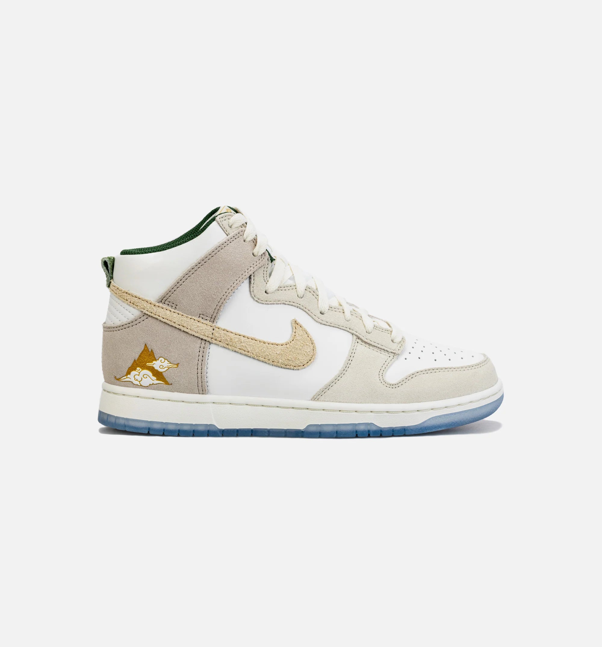 Dunk High Gold Mountain Mens Lifestyle Shoe White Gold