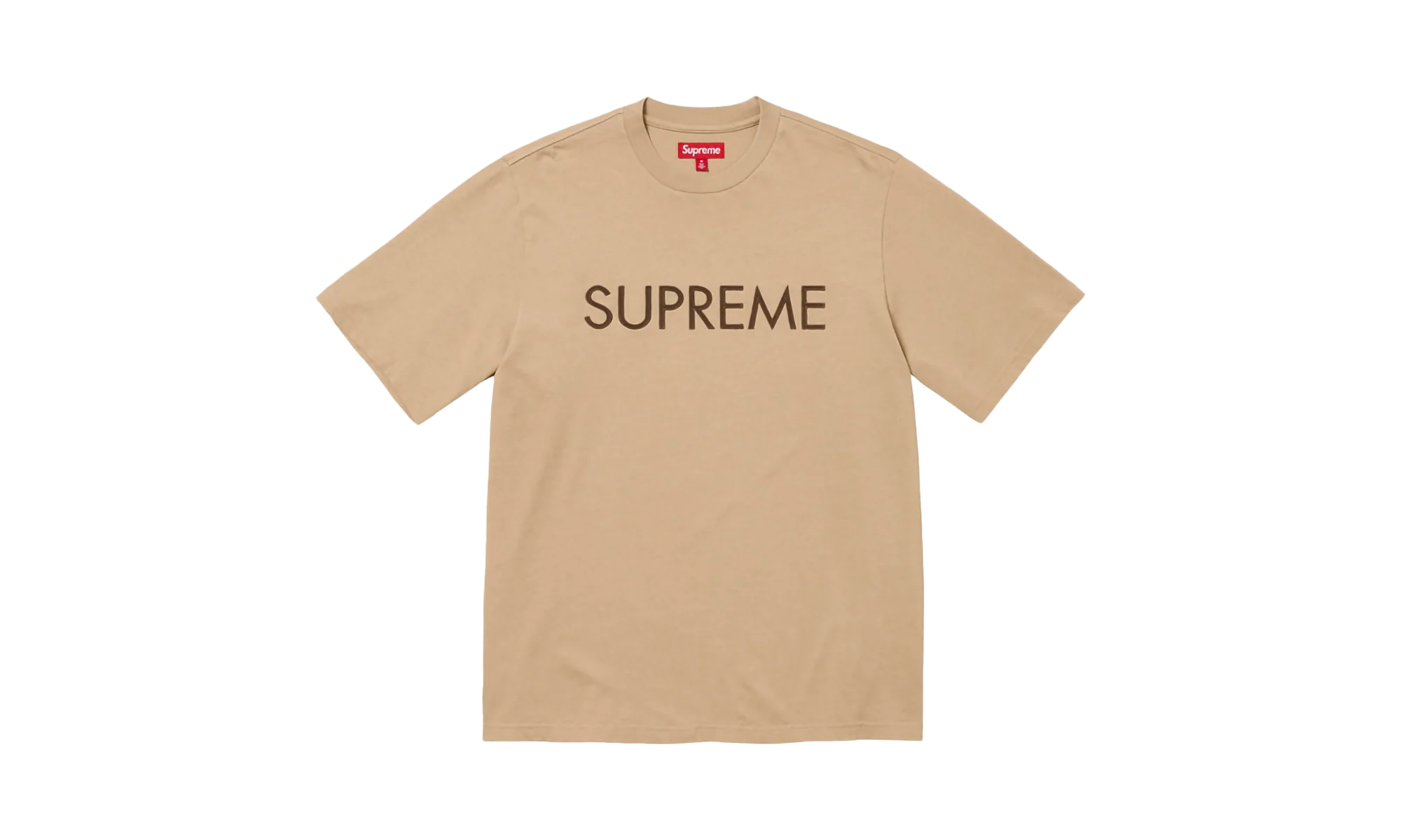 Capital S/S Top "SS25 - Dark Tan" SU25381