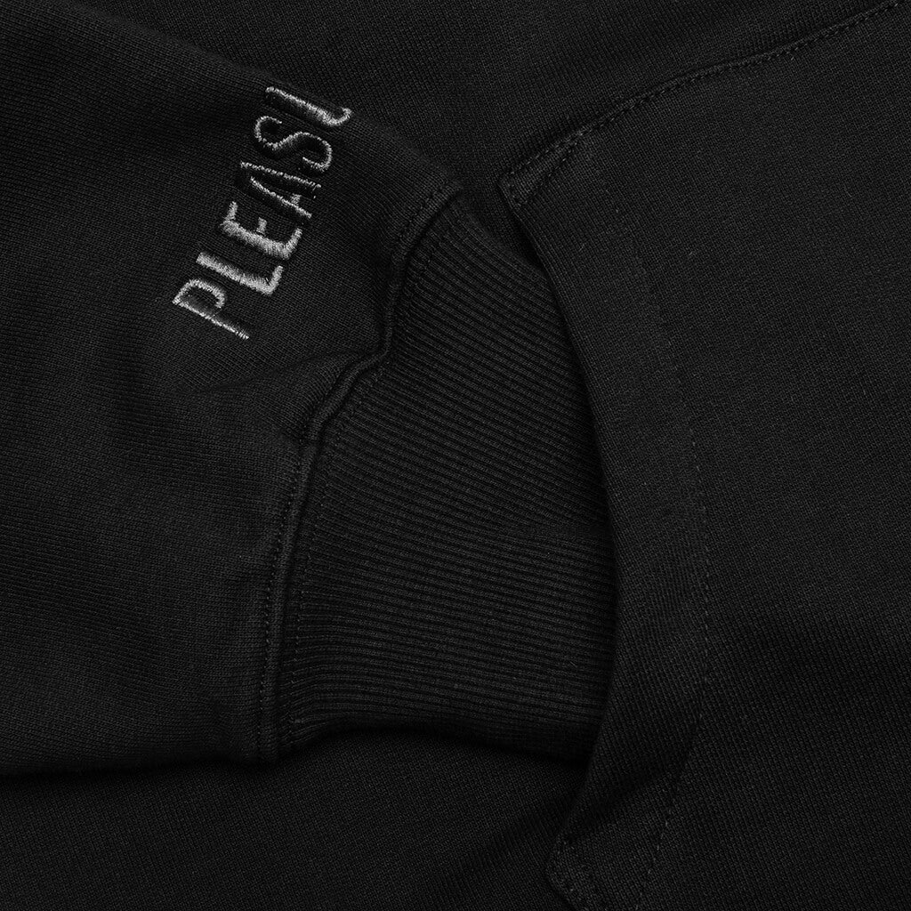 Ram Zip Hoodie Black