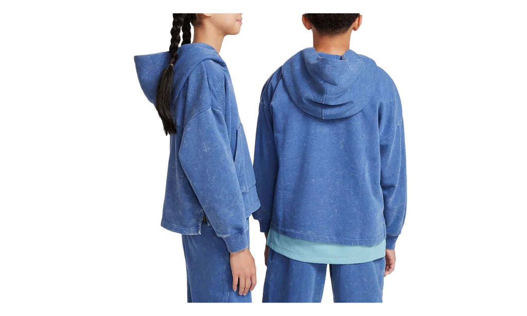 Fleece Pullover Hoodie GS "Mystic Navy" FZ5266 461
