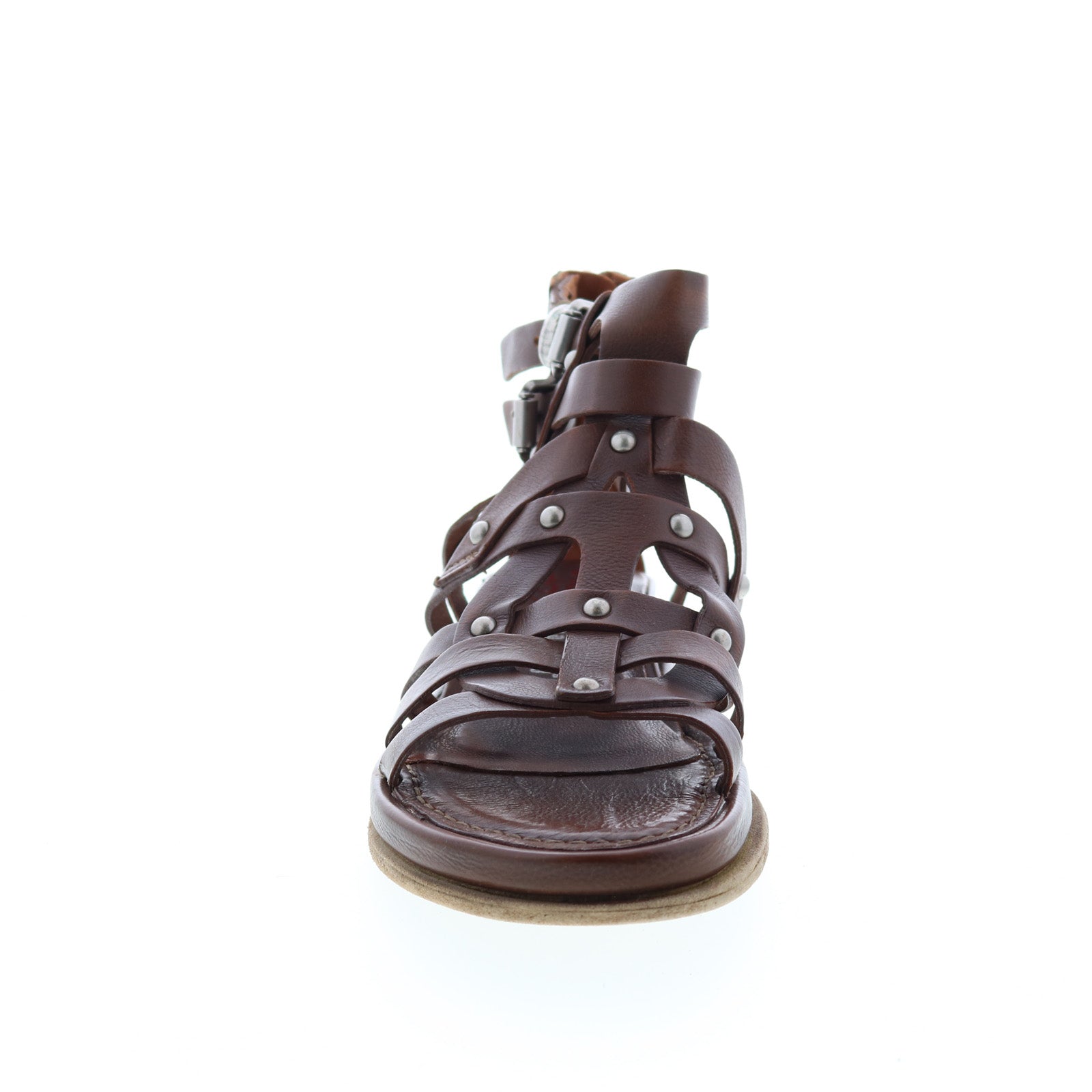Payne 699039-201 Womens Brown Leather Gladiator Sandals Shoes
