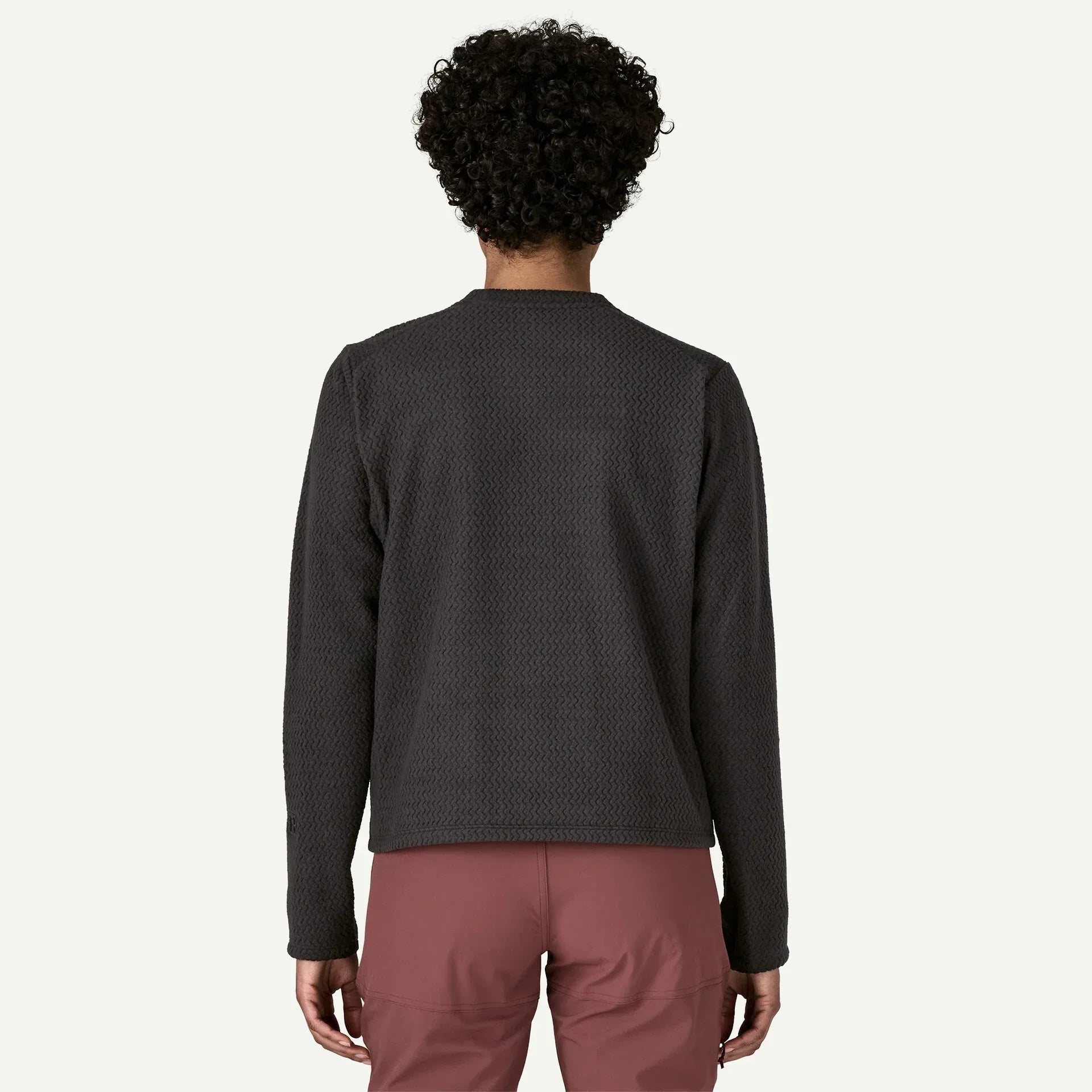 Women's R1® Air Fleece Crewneck in Black