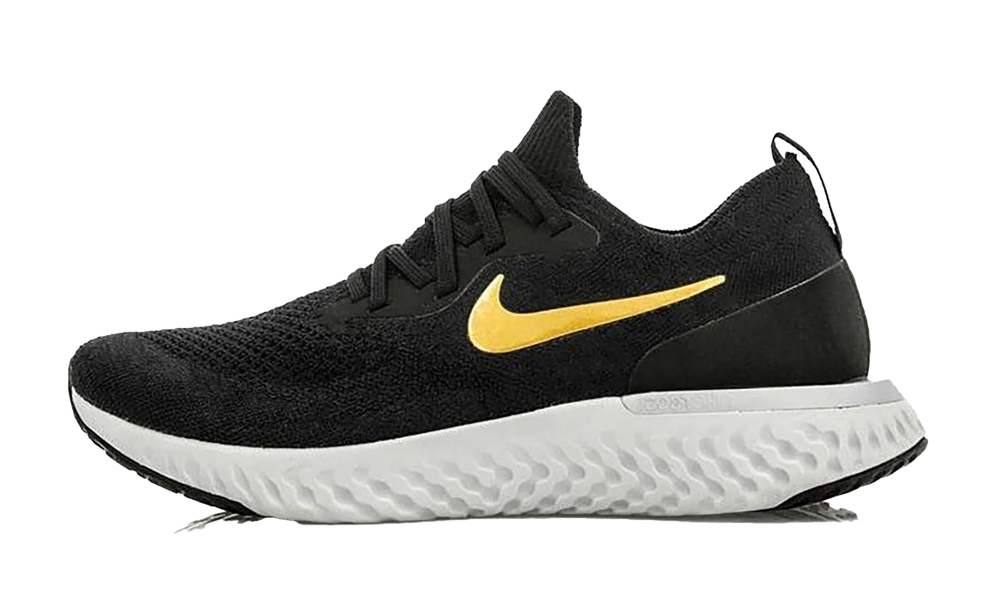 Epic React Flyknit Wmns"Black/ Metallic Gold" AQ0070 013
