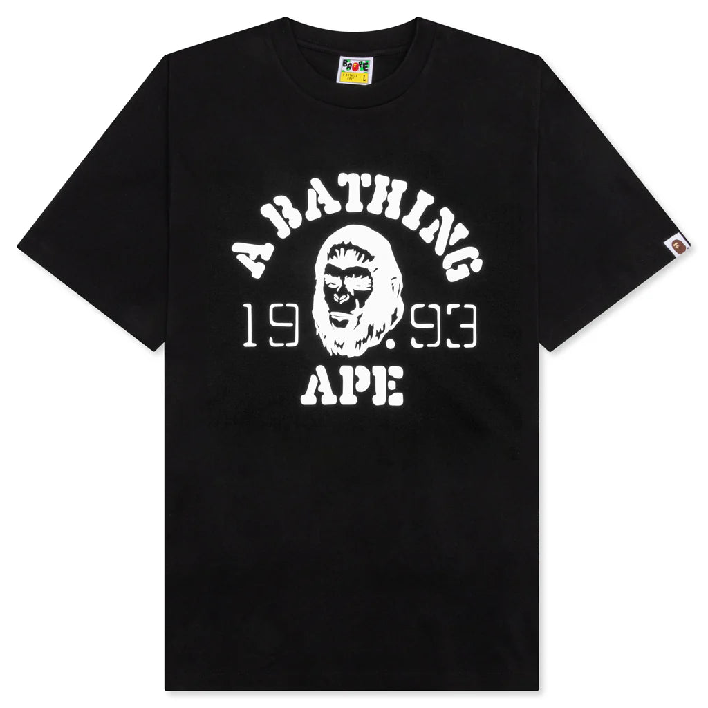 OG Ape Head College Relaxed Fit Tee Black