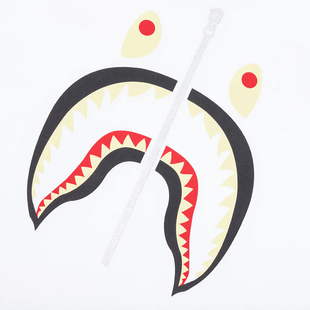 Shark Tee China White