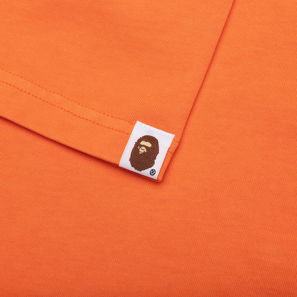Mad College Garment Dyed Relaxed Fit Tee Orange