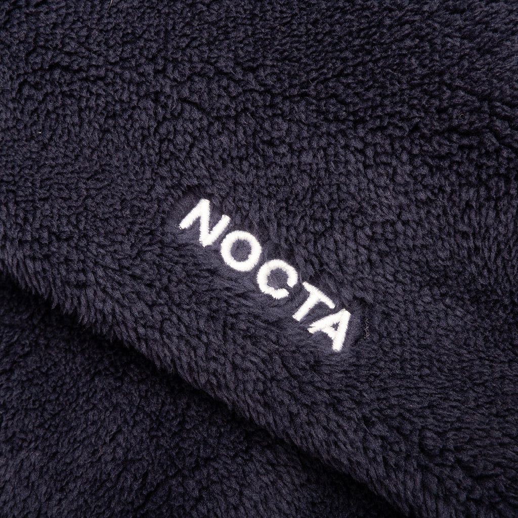 NRG Nocta Fleece Hoodie Womens Midnight Navy Wolf Grey