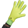 adidas X PRO Goalkeeper Gloves Green Black Solar Yellow