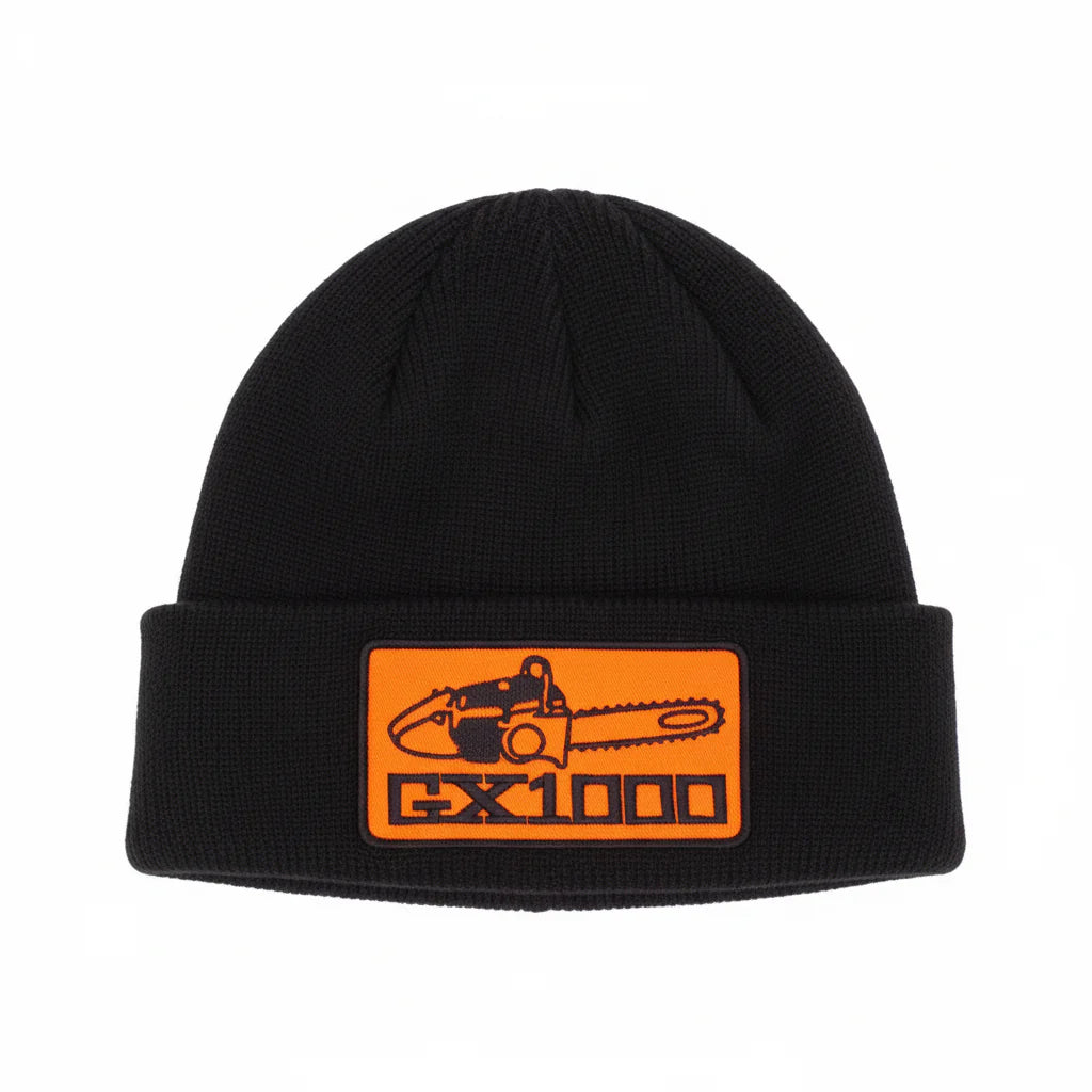 GX1000 Chainsaw Beanie Black