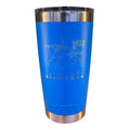 YETI x Kinetic Auggie Rambler 20 oz Tumbler Big Wave Blue