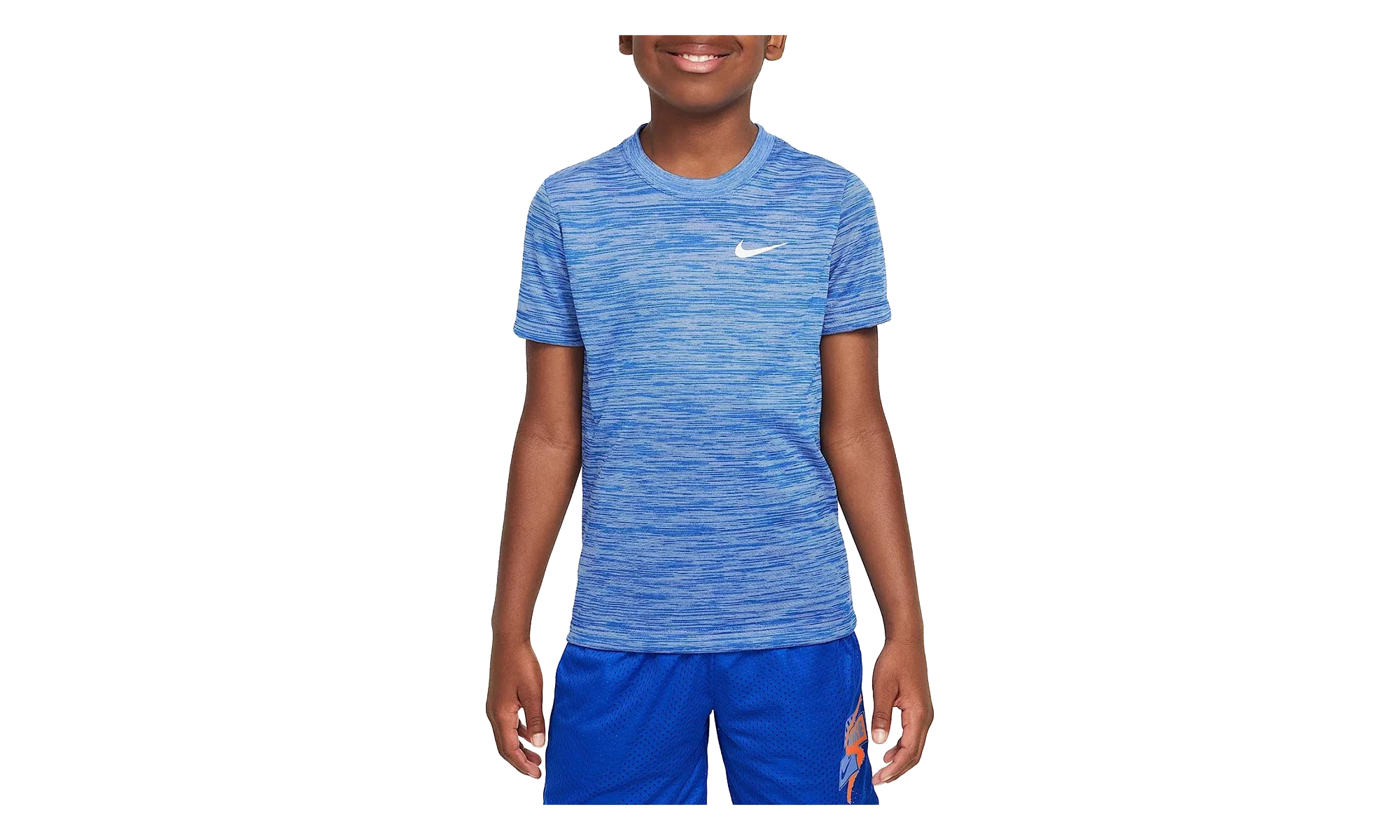 LEGEND Dri-Fit Training T-Shirt GS "Game Royal / Pure / Heather" HF7351 480