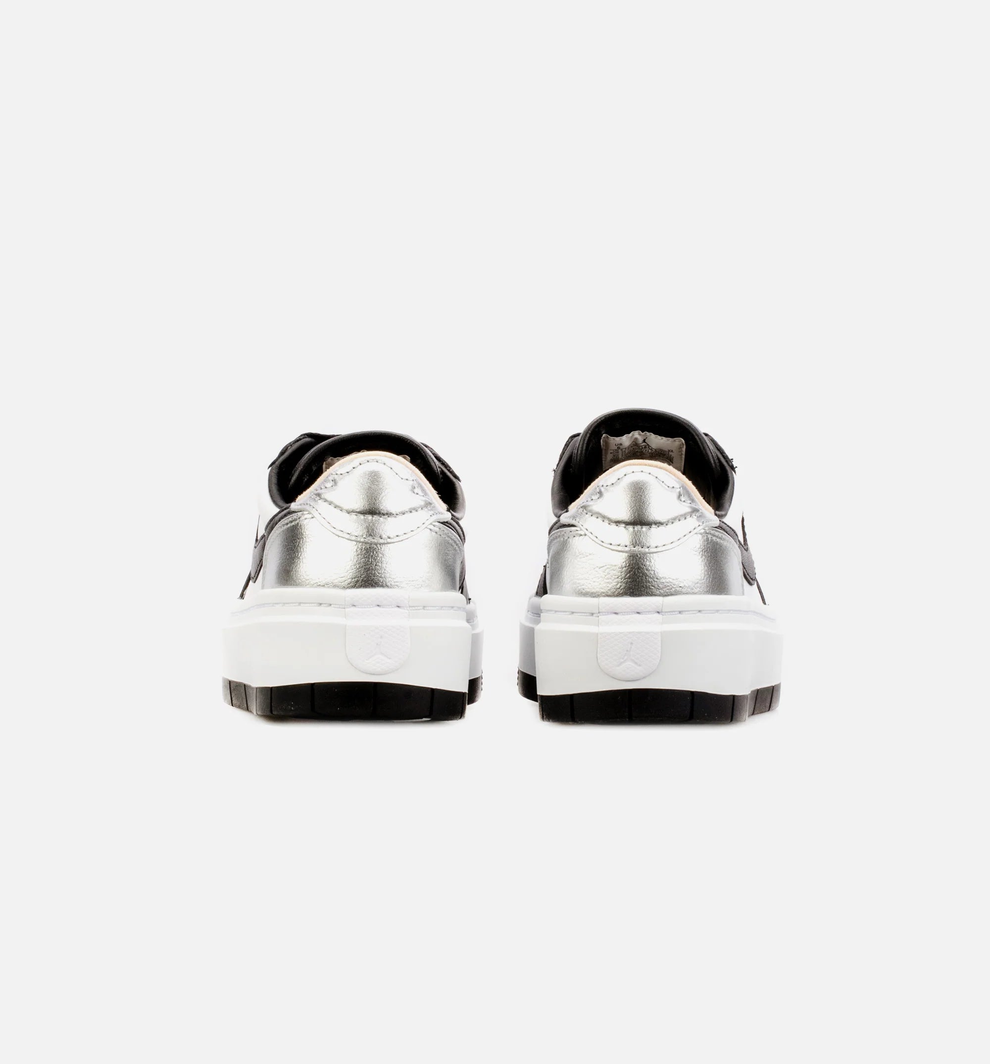 Air Jordan 1 Elevate Low Silver Toe Womens Lifestyle Shoe Black Silver