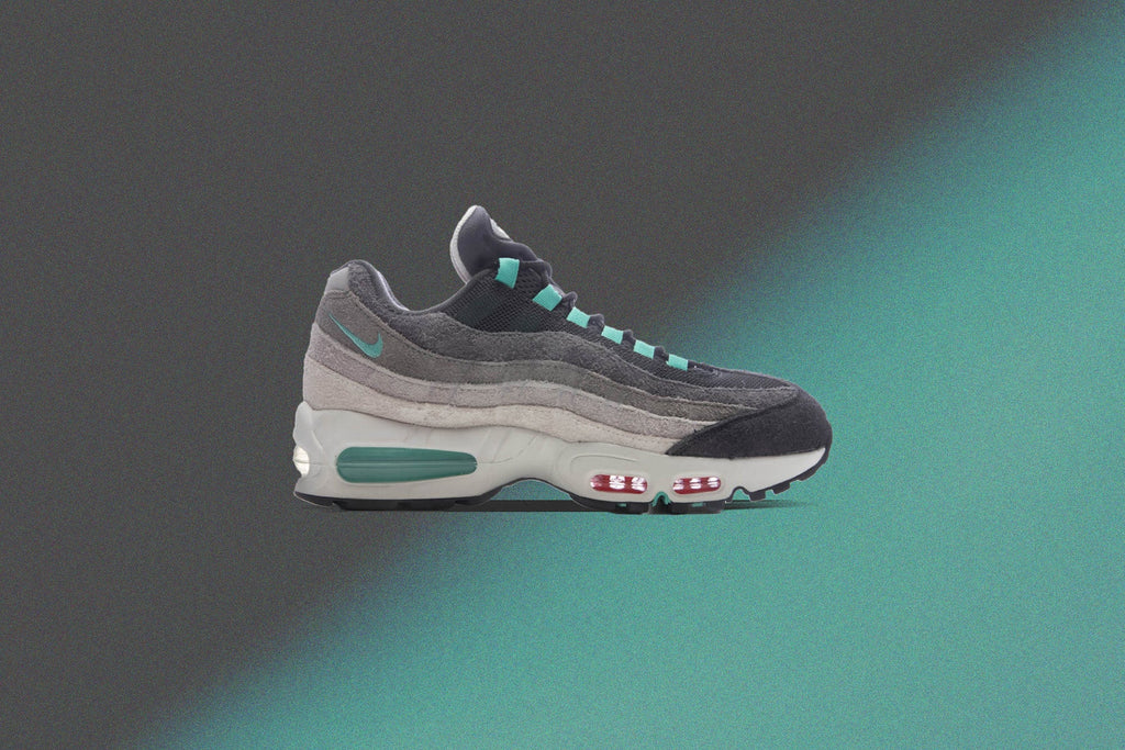 Air Max 95 Big Bubble Greedy Hyper Turq Volt Solar Red