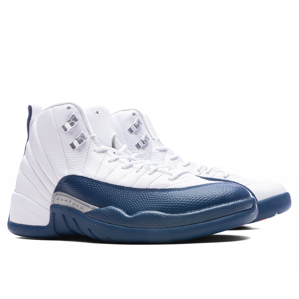 Air Jordan 12 Retro French Blue White French Blue Metallic Silver