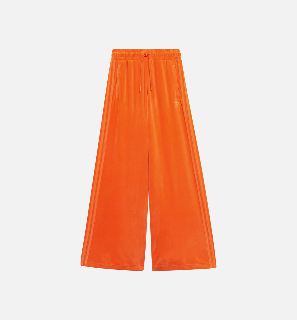 Jeremy Scott Velour Track Pant Womens Pants Orange