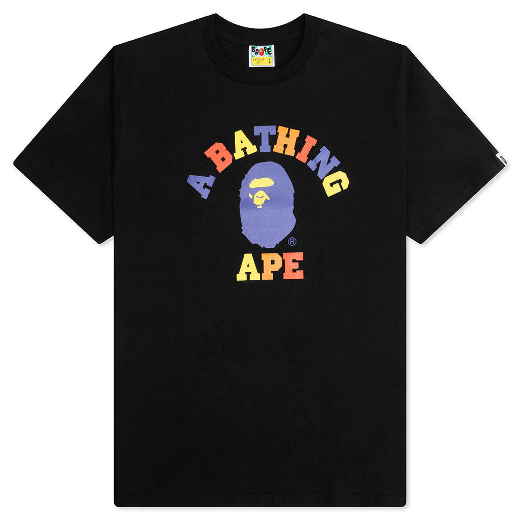 Colors College Tee Black