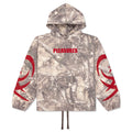 Hunt Canvas Poncho Hoodie Camo