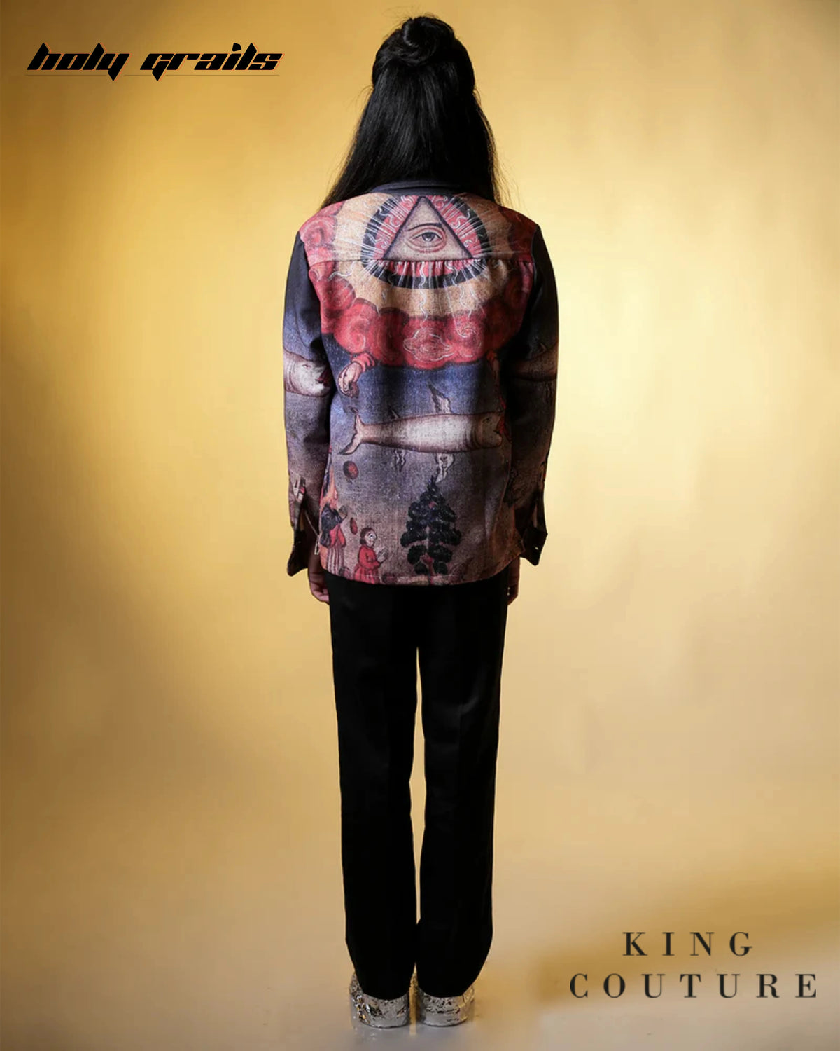 Monarch Crest Full Sleeve Shirt HG x King Couture