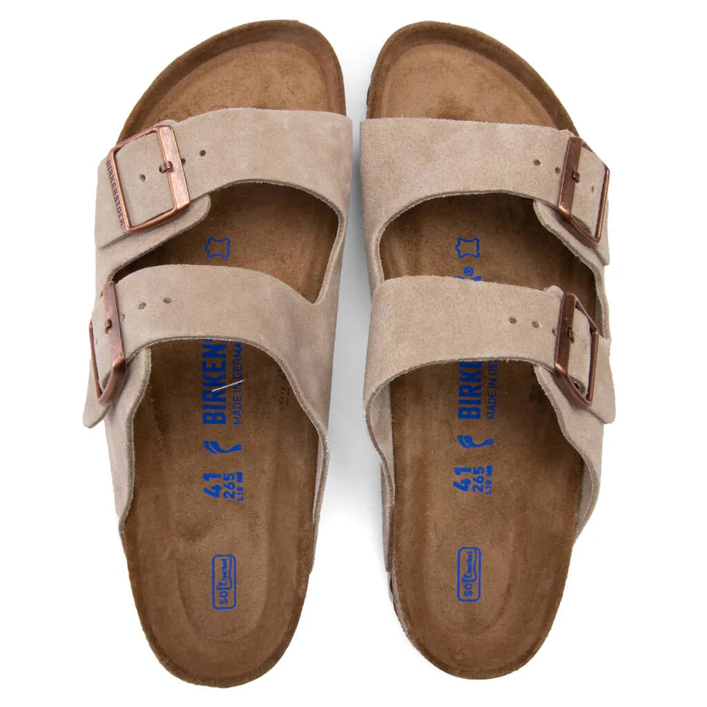 Narrow Arizona Soft Footbed Taupe