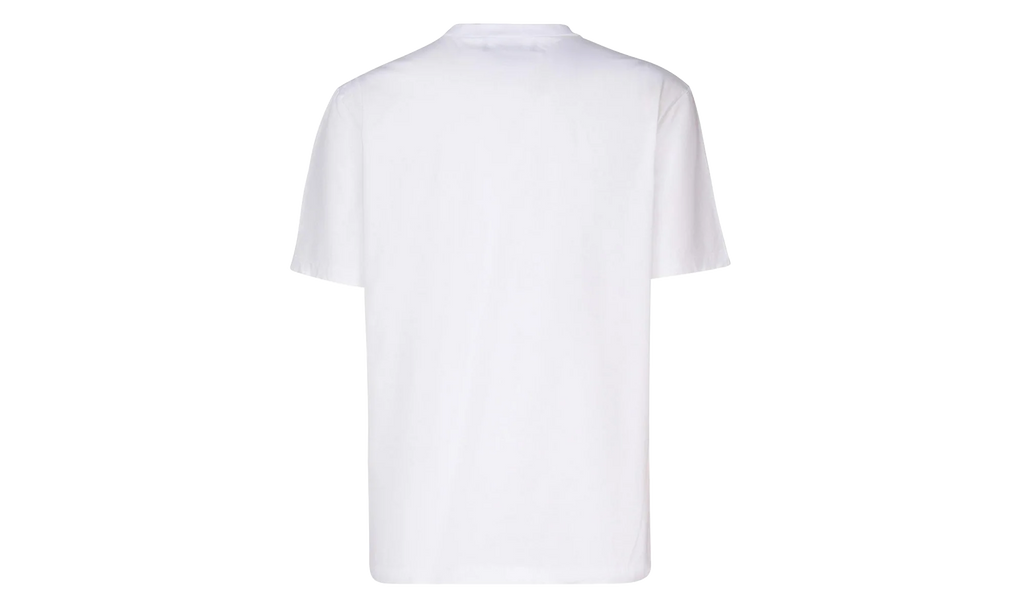 Leaf Skater Cotton T-Shirt "White" S74GD1231S23009100