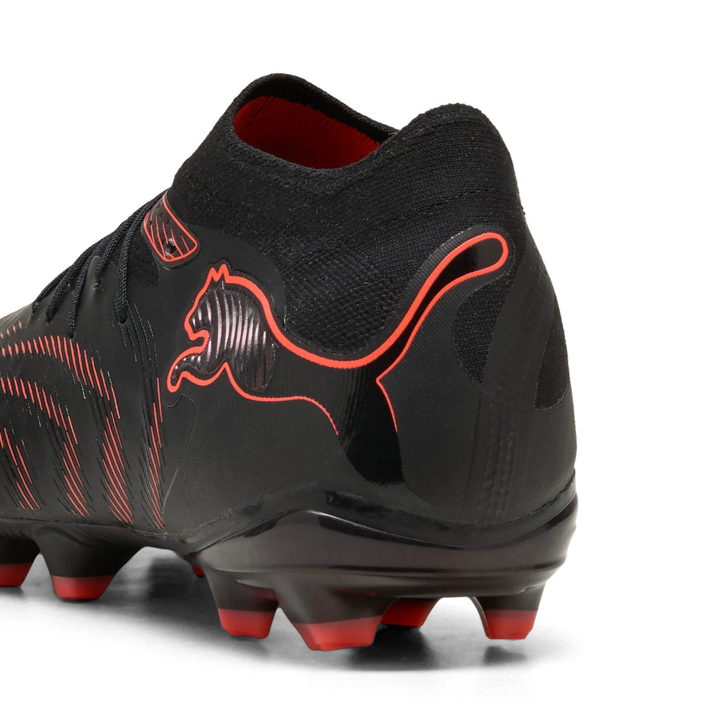 PUMA Future 9 Pro FG AG Firm Ground Artificial Ground Mens Soccer Cleats Black Red Gray