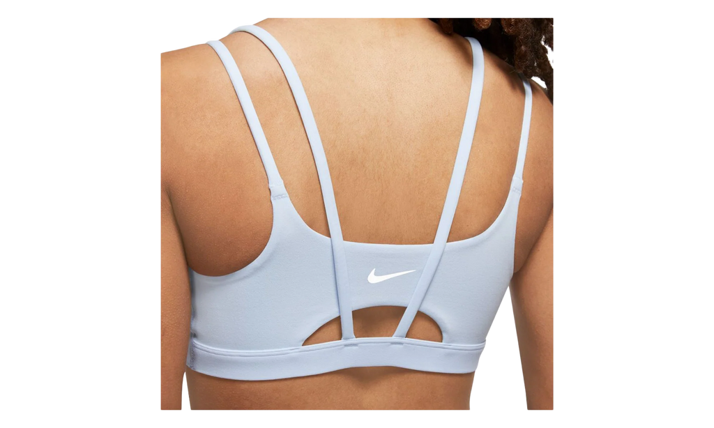 Zenvy Strappy Light-Support Padded Sports Bra WMNS "Blue Tint / White" DO6608 423