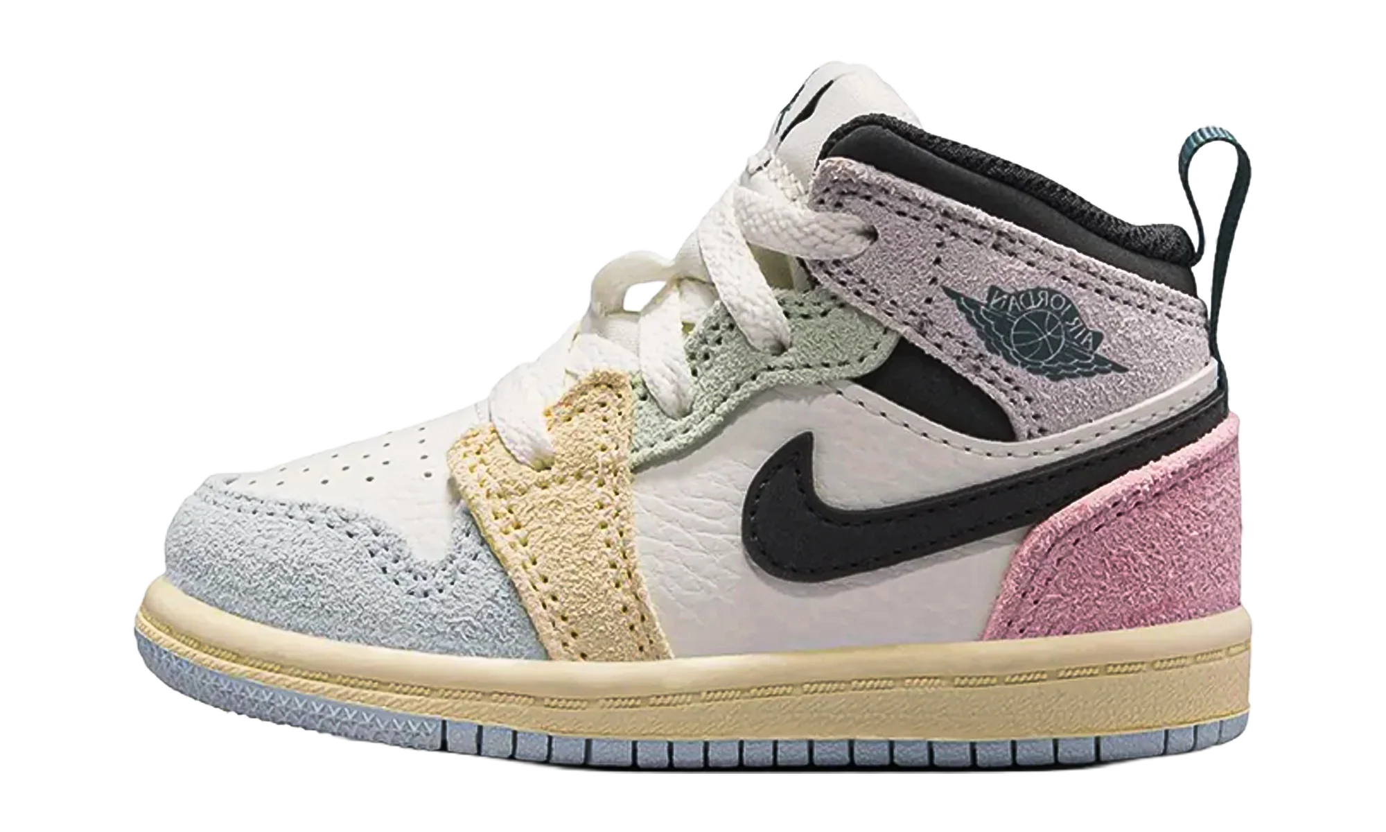 Air Jordan 1 Mid SE TD "Sail Iced Jade" IB7054 100