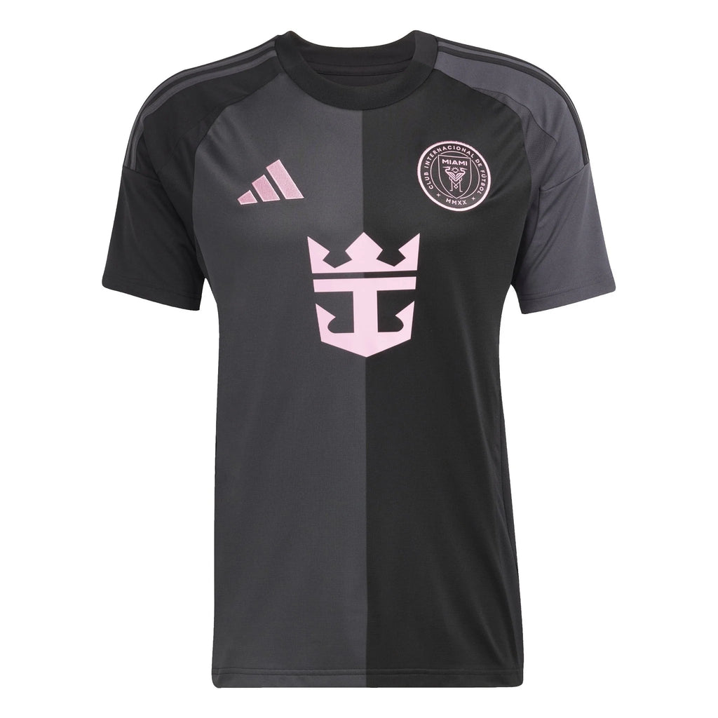 adidas Mens Inter Miami CF Messi Away Jersey 25 26 Black