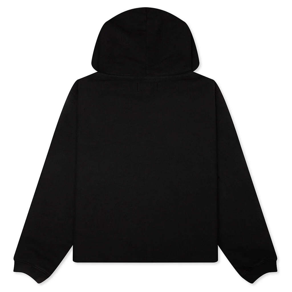 Oval Pullover Hood Black