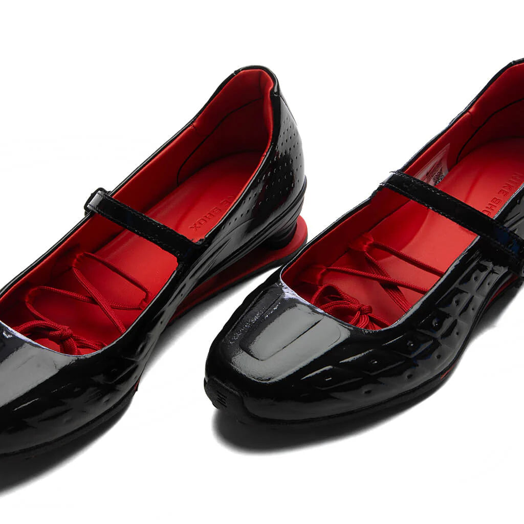 Nike x LABELHOOD Womens Shox Z Calistra Black University Red