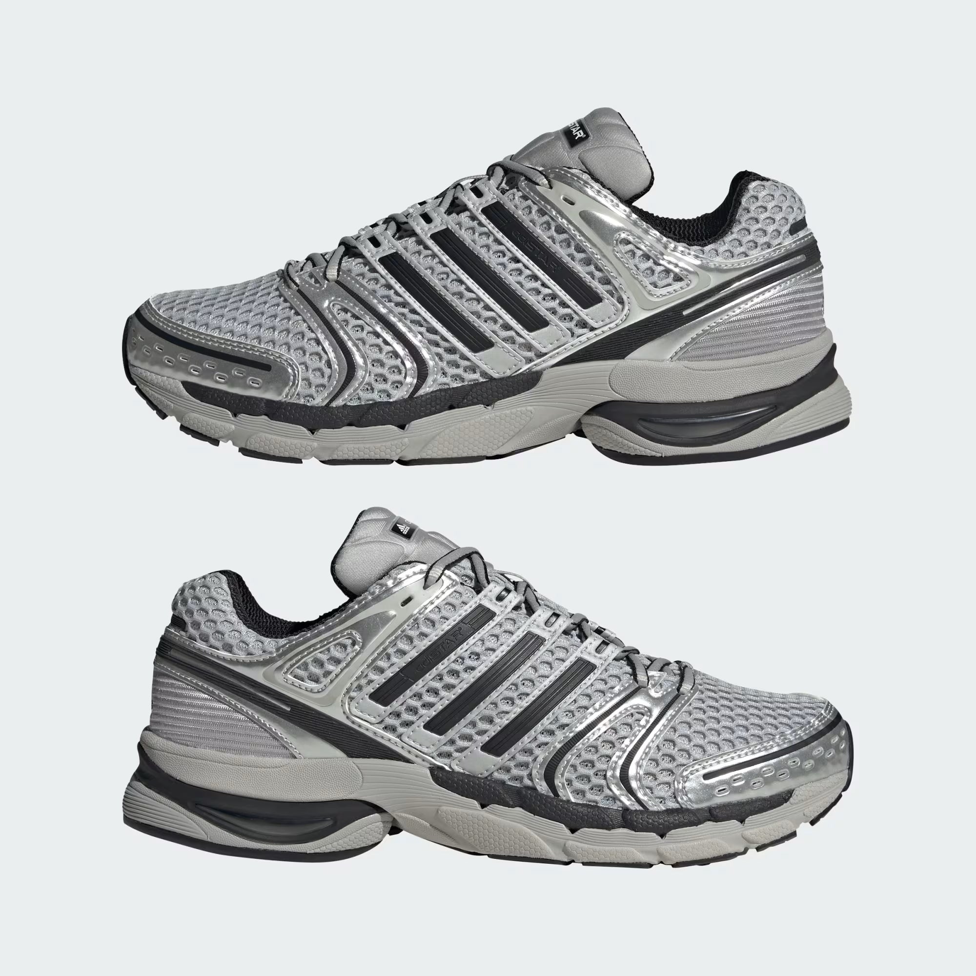 Adidas Adistar Control 5 Grey Two Core Black Silver Metallic