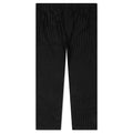 Wool Stripe Beach Pant Black