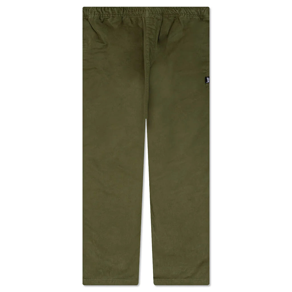 Brushed Beach Pant Olive