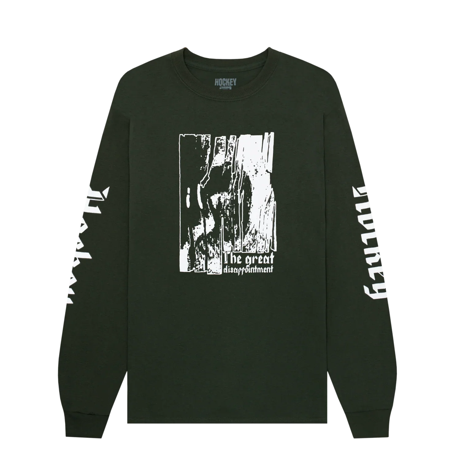 Hockey Disappointment Long Sleeve Tee Forest Green