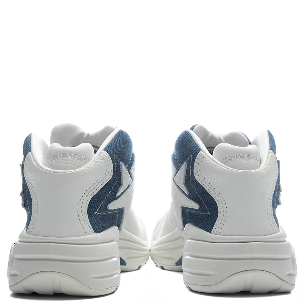 Cons Mid Kentucky Denim Federal Blue Vintage White