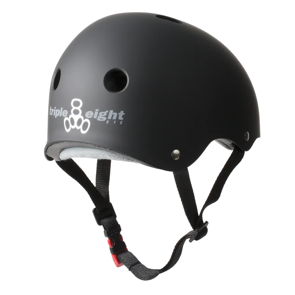 Triple 8 Sweatsaver Helmet Black Matte