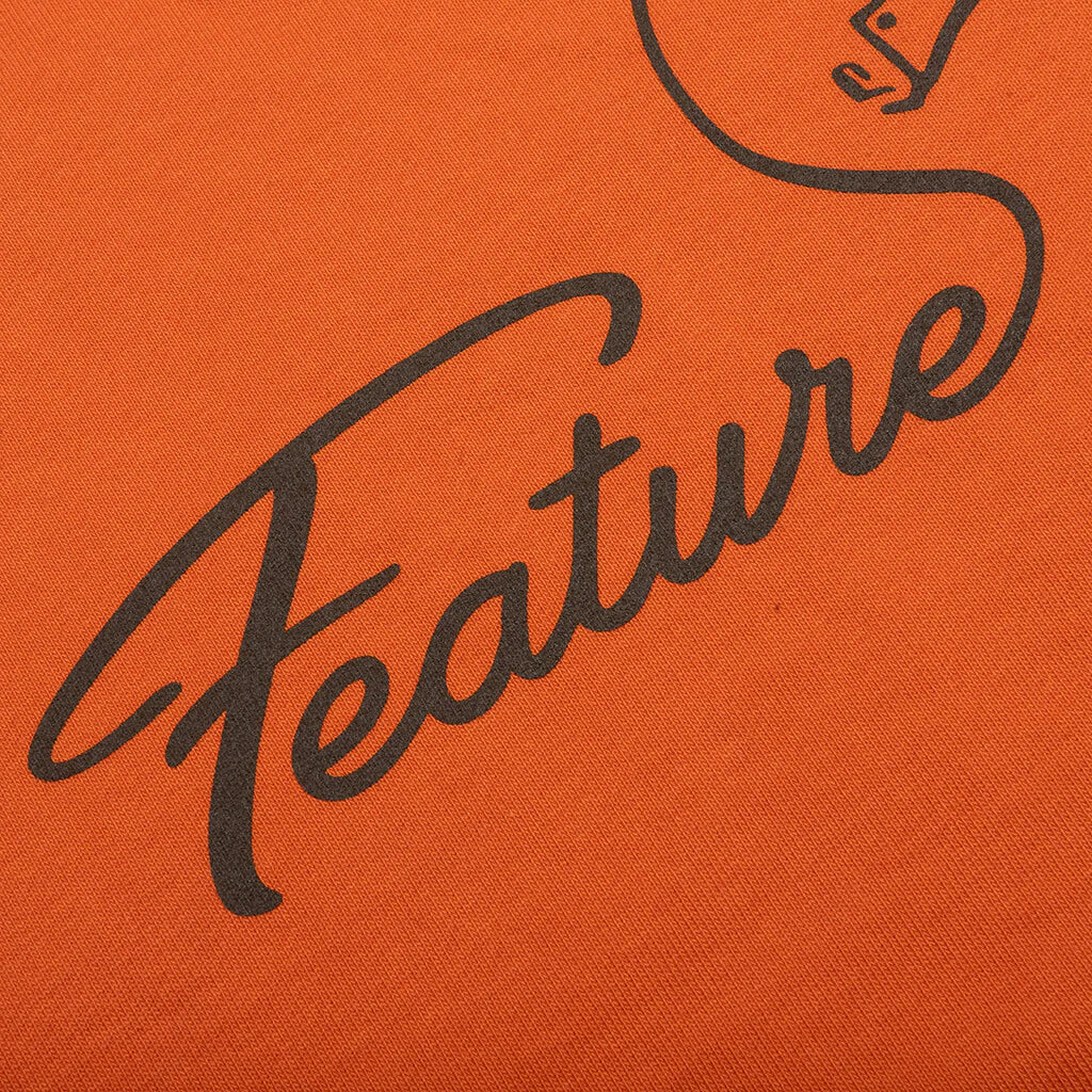 Cowboy Hoodie Burnt Orange
