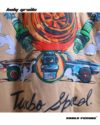 Turbo Speed Ceramic Beige Tee HG x Early Future