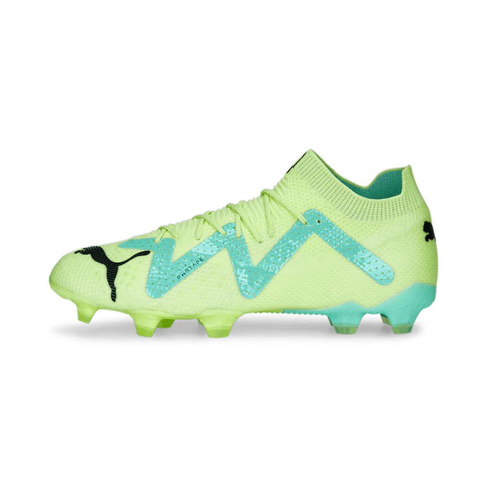 PUMA Future Ultimate FG AG Firm Ground Soccer Cleats Yellow Black