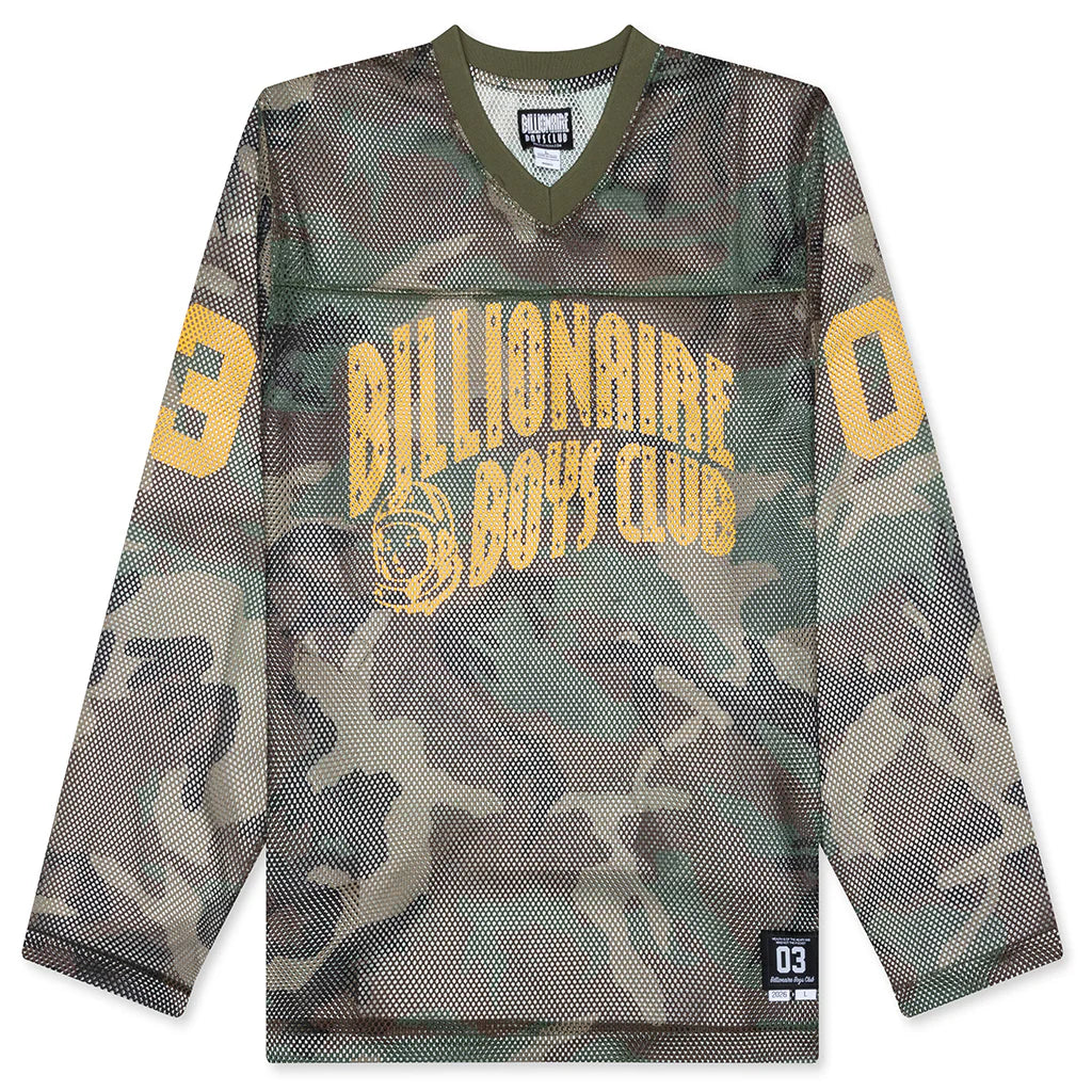 Camo Curve L S Jersey Cypress