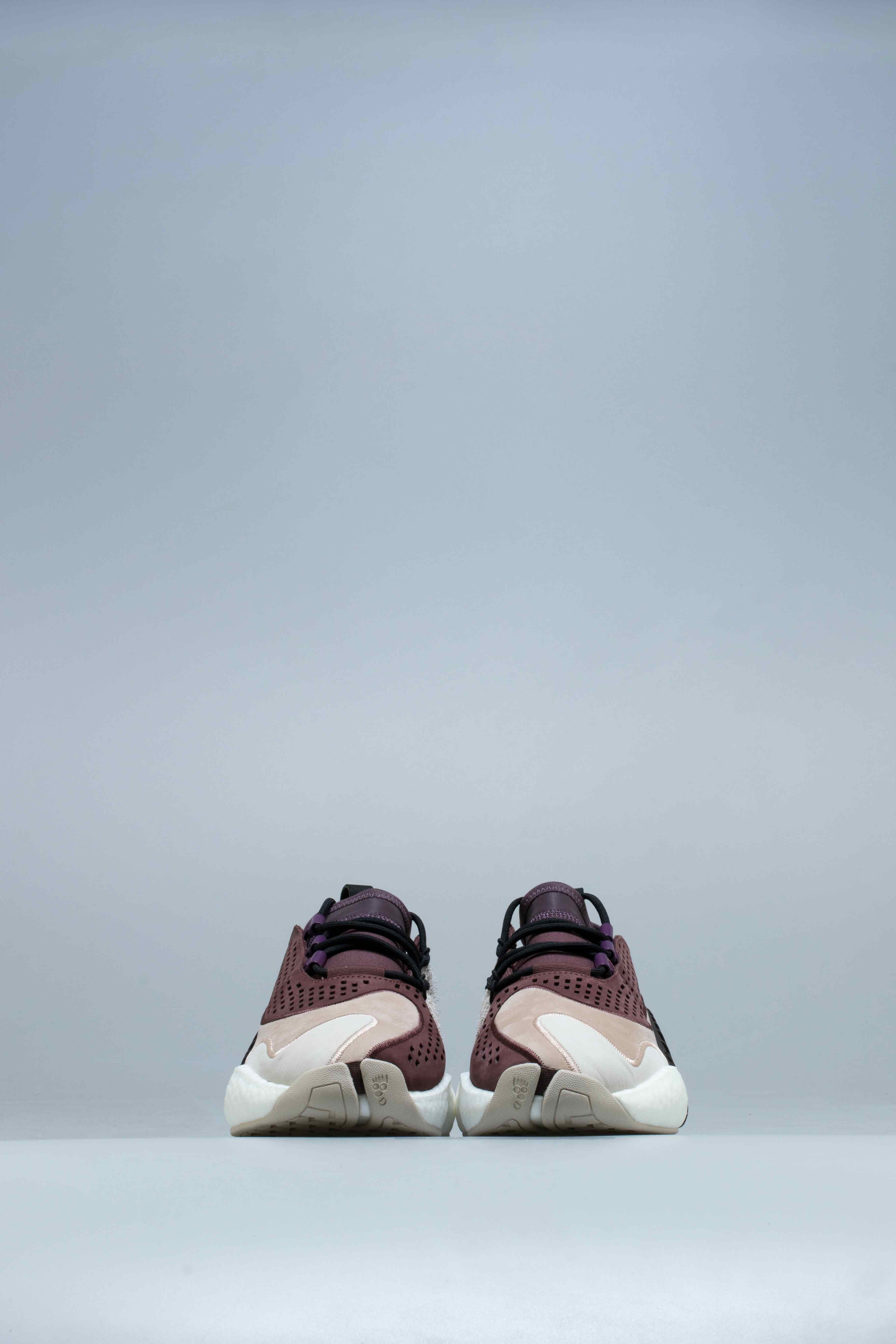 Crazy BYW Low Mens Shoes Noble Pink Deepest Purple Core Black Beige
