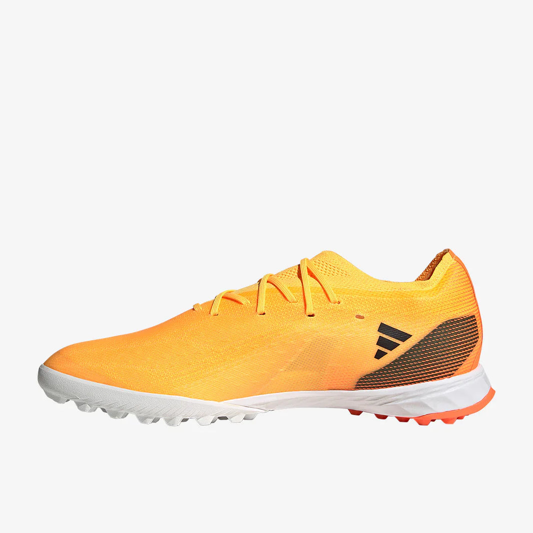 adidas X Speedportal1 TF Turf Soccer Cleats Solar Gold Black Solar Orange