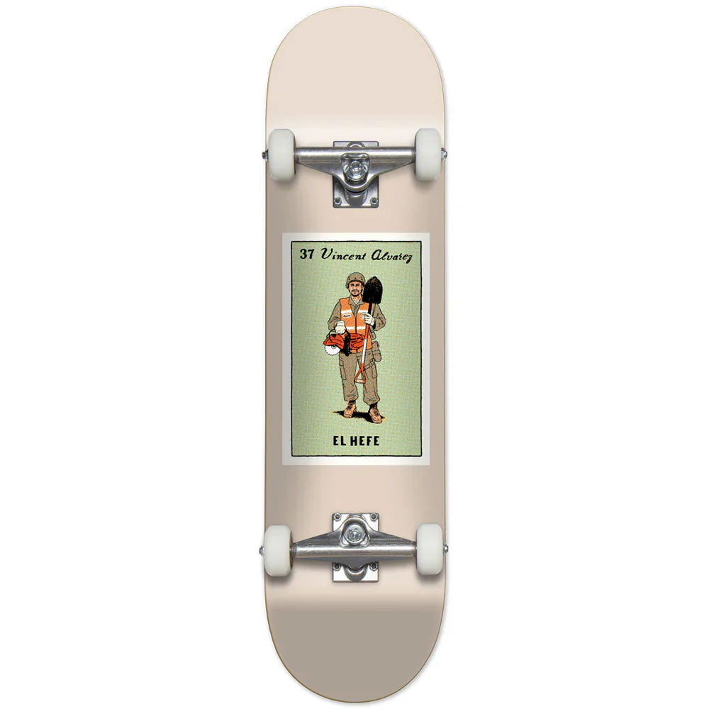 Chocolate Alvarez Loteria Complete Skateboard 7875