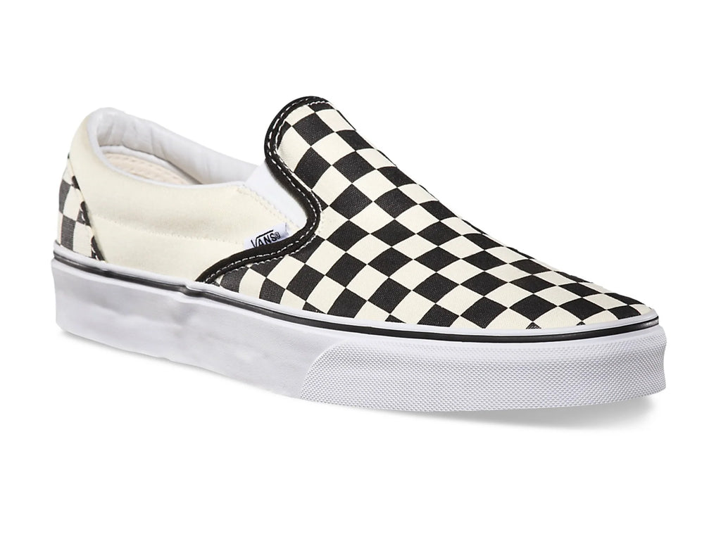 Vans Classic Slip On Checkerboard Black White