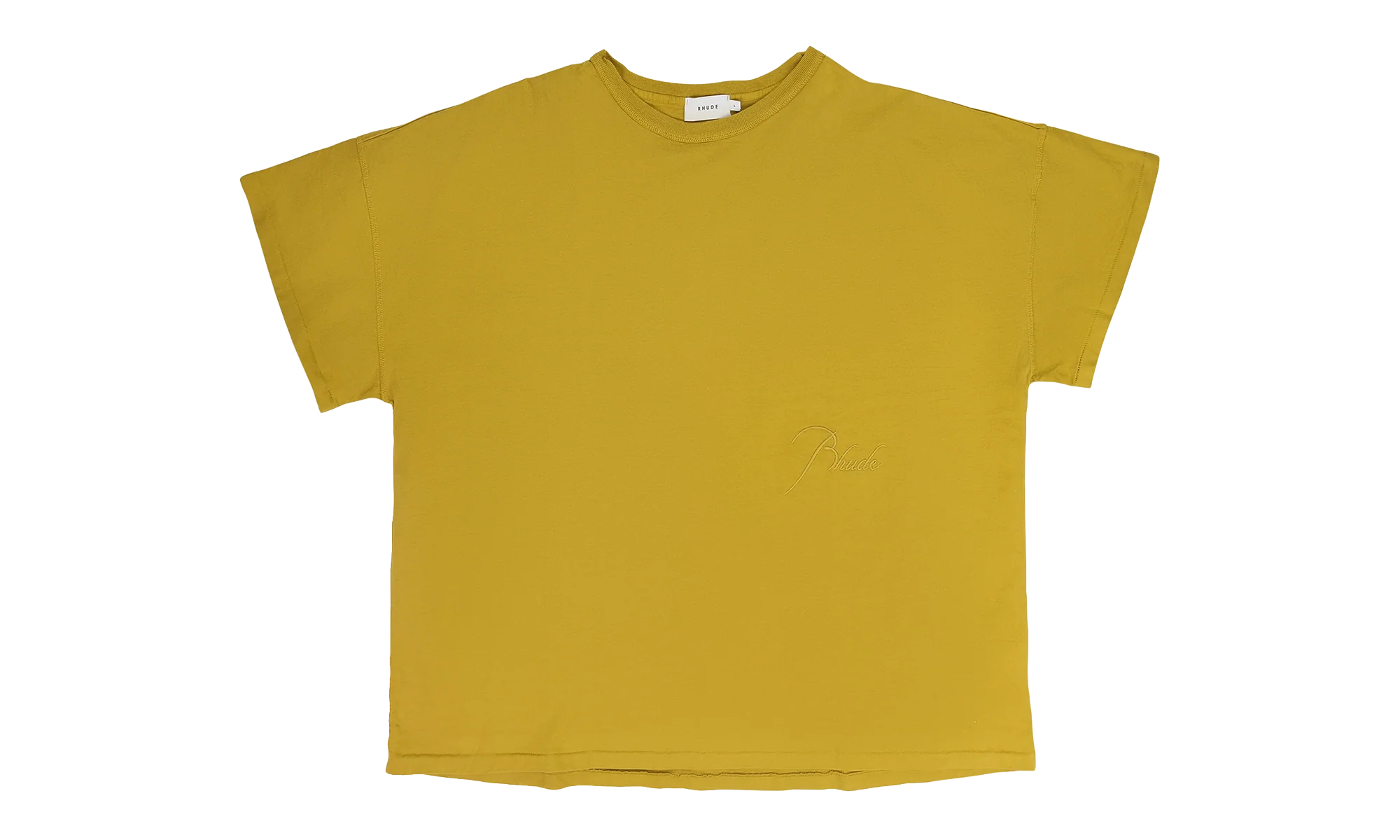 Reverse T-Shirt "Mustard" RHDMTPS0138 MSTD