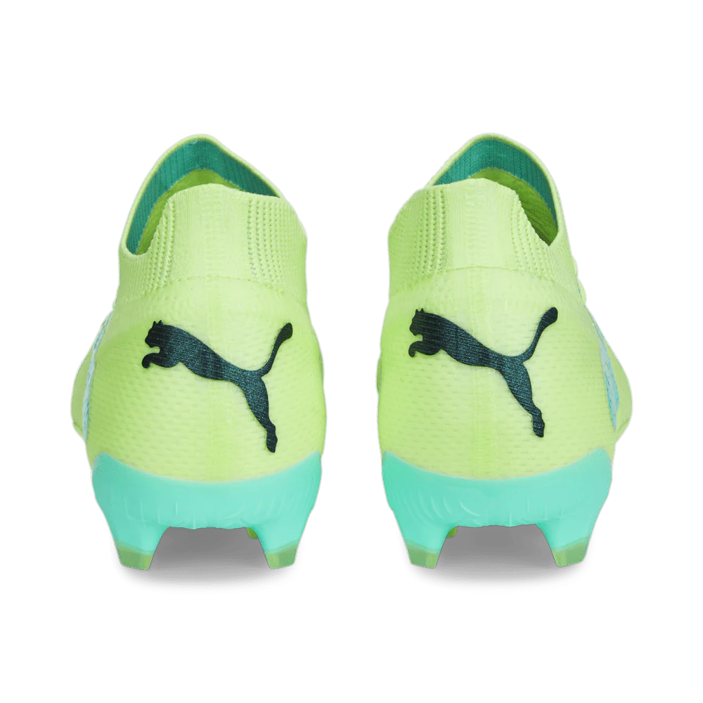 PUMA Future Ultimate FG AG Firm Ground Soccer Cleats Yellow Black