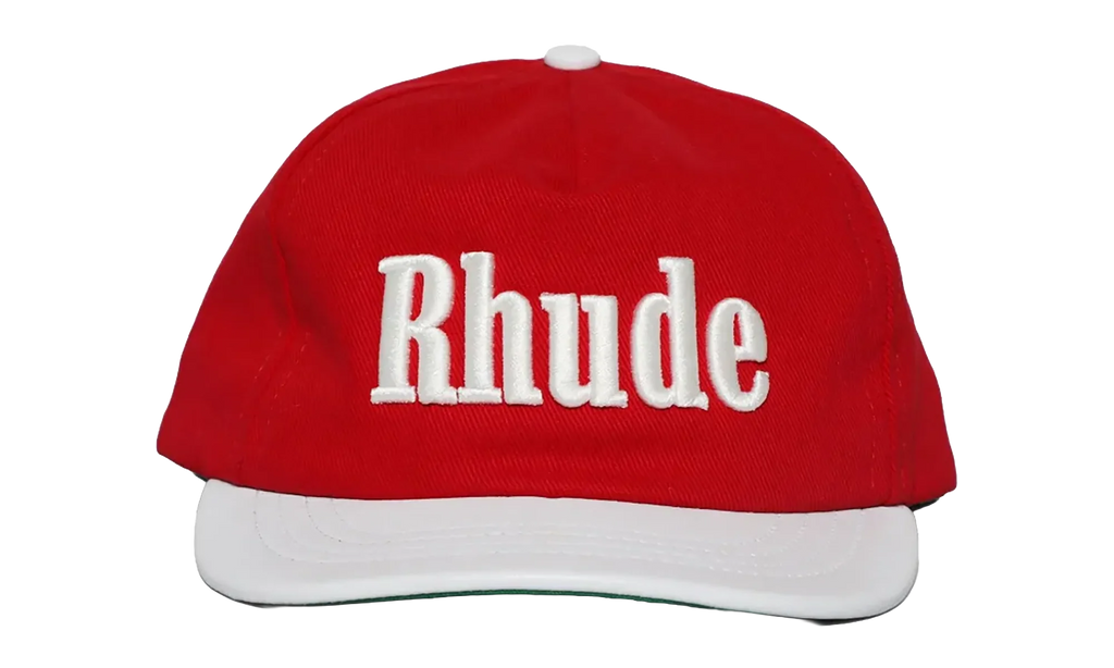 Contrast Logo Hat "Red / White" FW25HA018503041