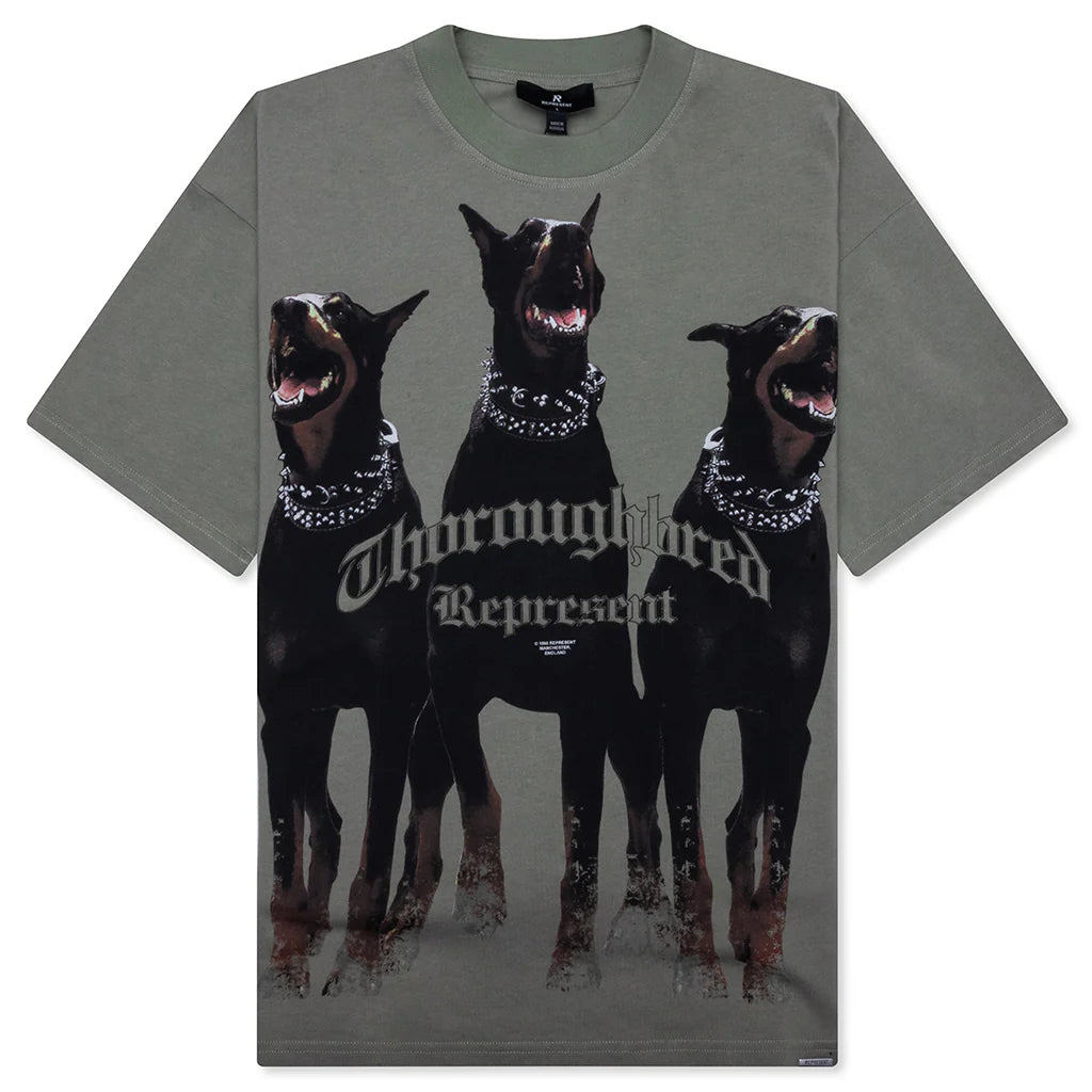 Thoroughbred T Shirt Khaki
